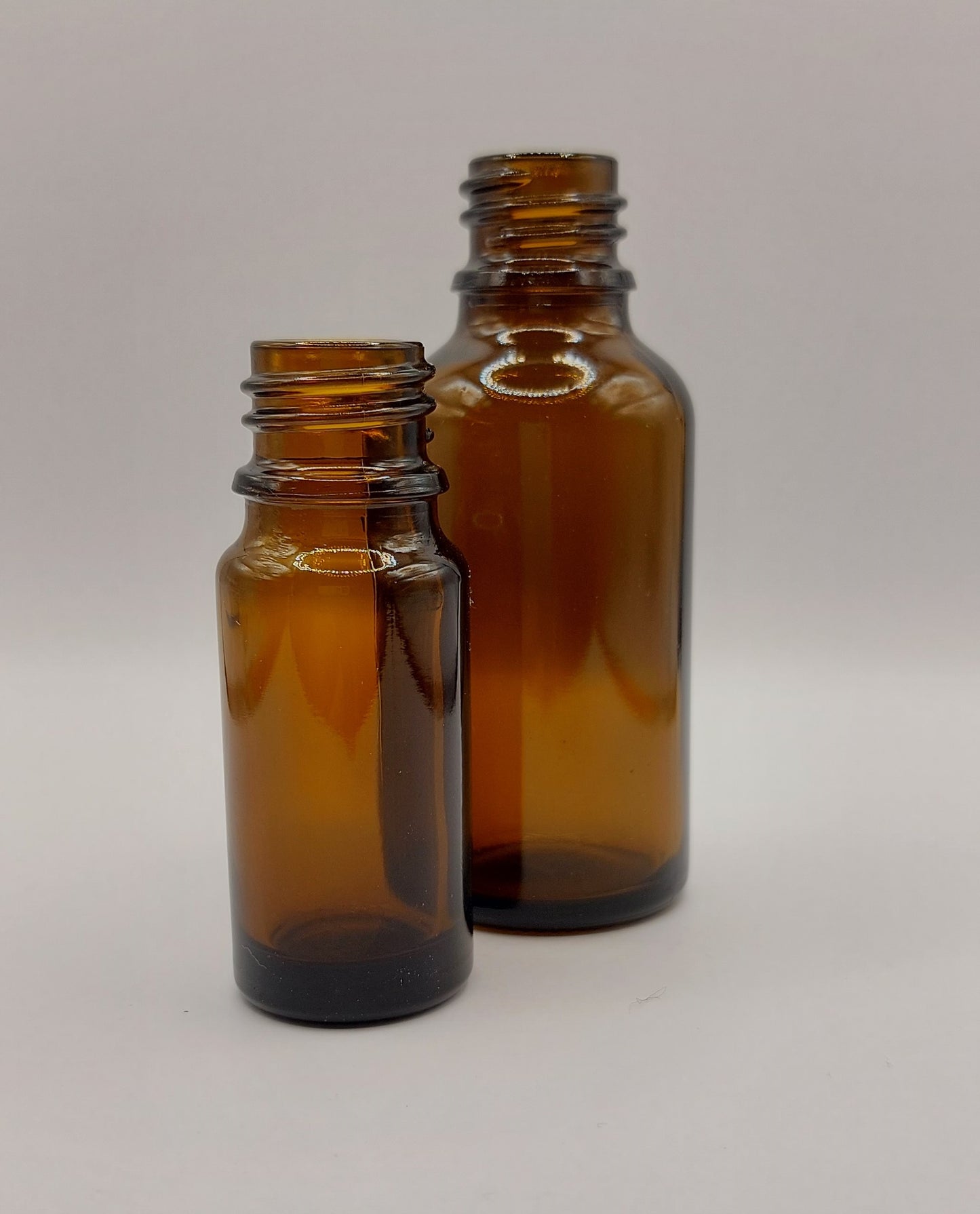 FLACON VERRE BRUN 30ML + COMPTE-GOUTTES