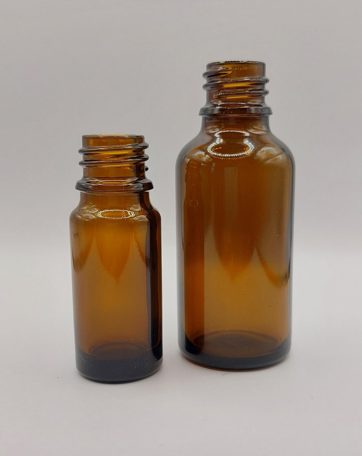 FLACON VERRE BRUN 30ML + COMPTE-GOUTTES
