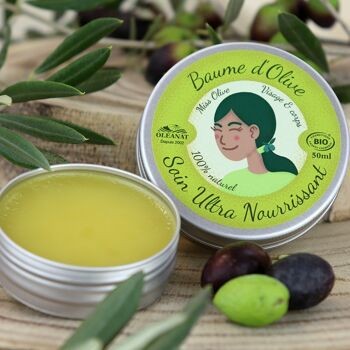 BAUME HUILE D'OLIVE BIO
