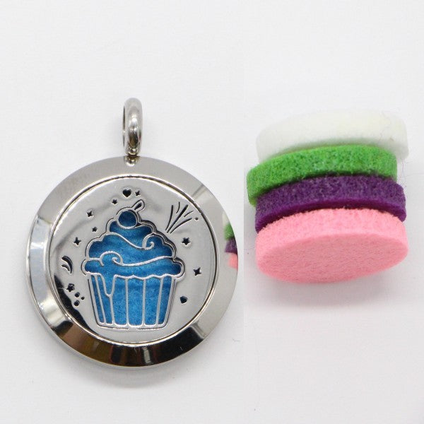 COLLIER AROMATHERAPIE CUPCAKE