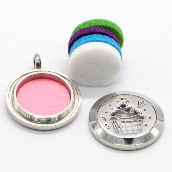 COLLIER AROMATHERAPIE CUPCAKE
