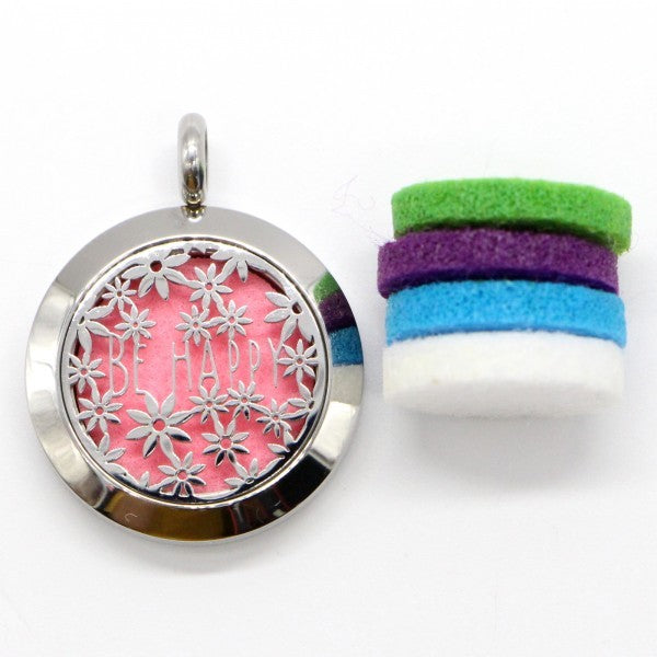 COLLIER AROMATHERAPIE BE HAPPY