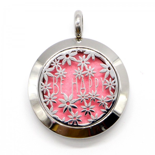 COLLIER AROMATHERAPIE BE HAPPY