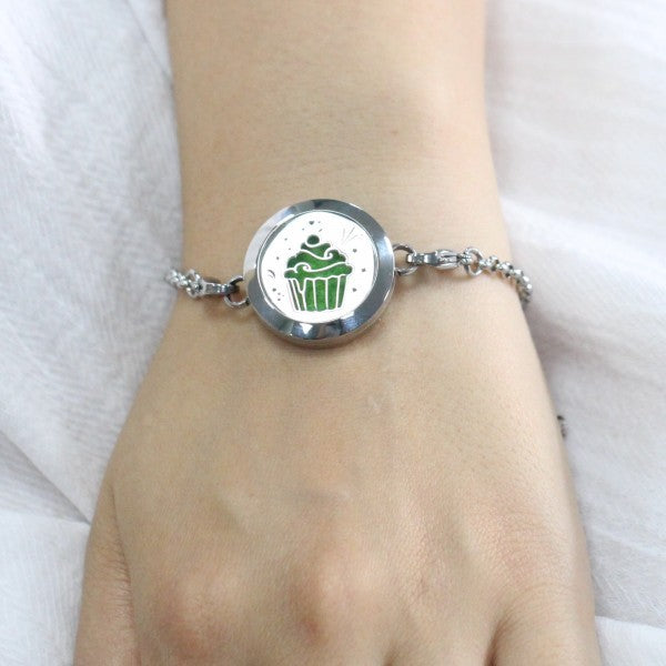 BRACELET AROMATHERAPIE CUPCAKE