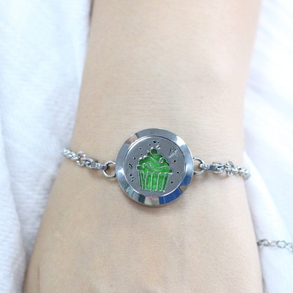 BRACELET AROMATHERAPIE CUPCAKE