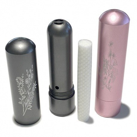 INHALATEURS GRIS/BLEU/ROSE
