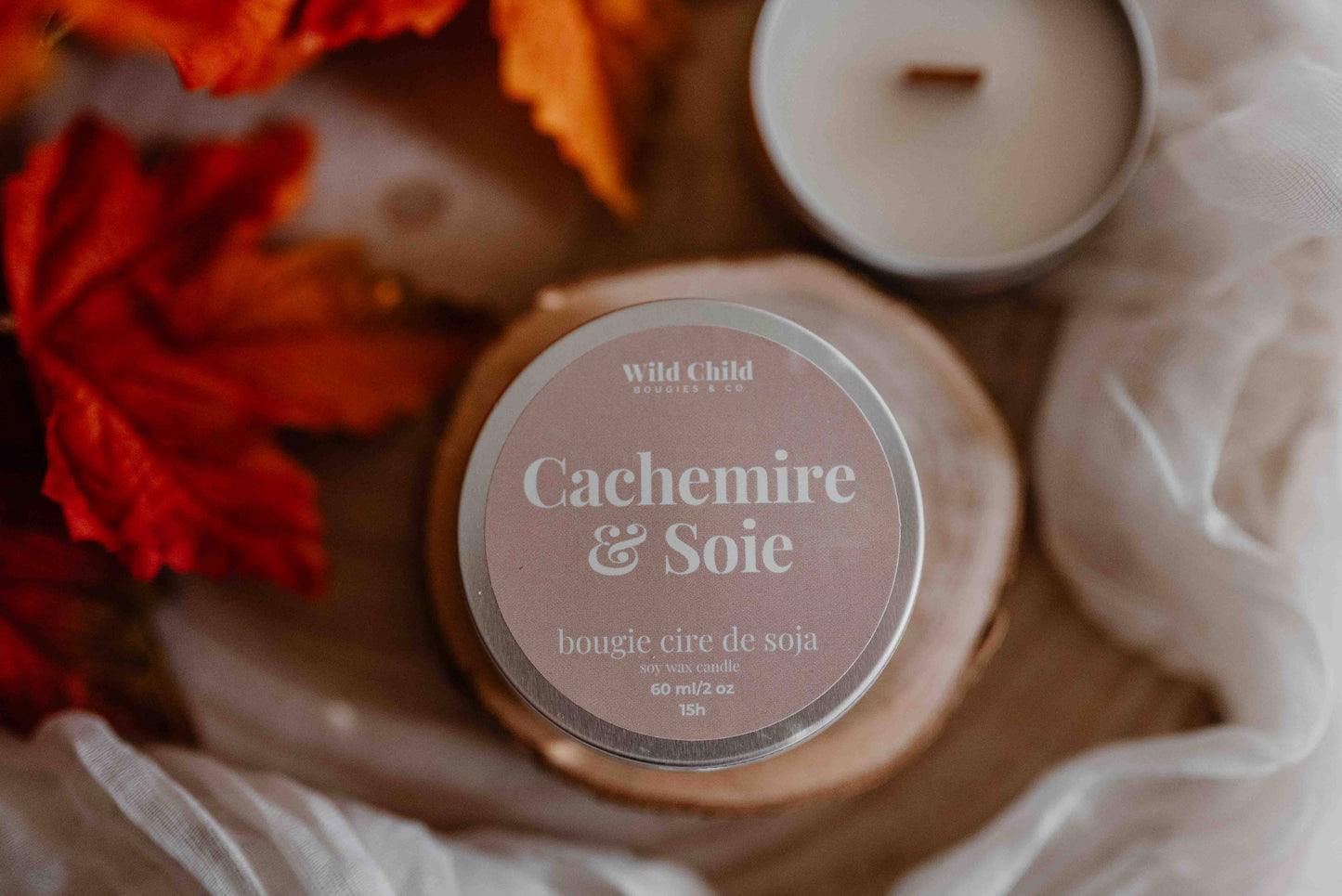 MINI BOUGIE CACHEMIRE&SOIE