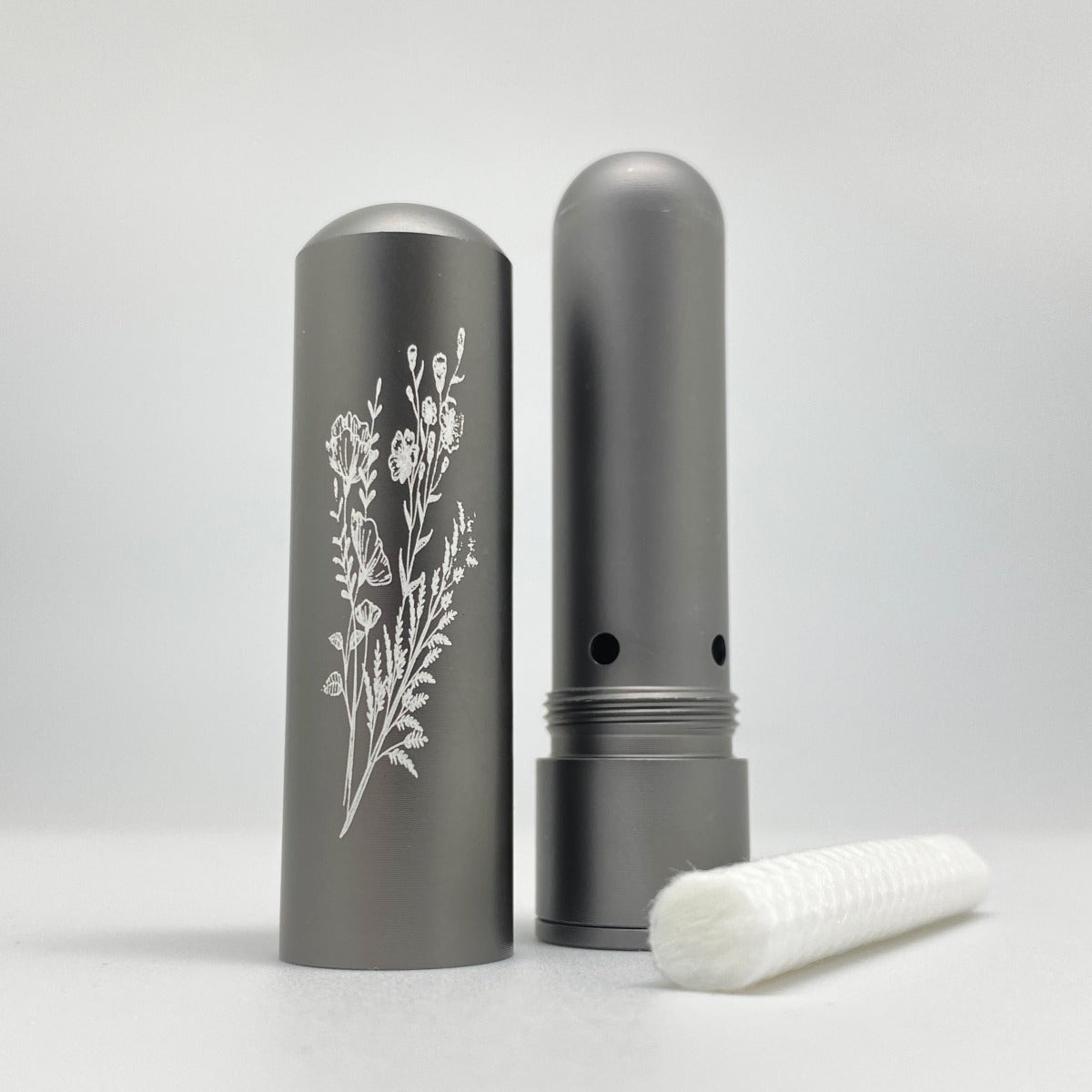 INHALATEURS GRIS/BLEU/ROSE