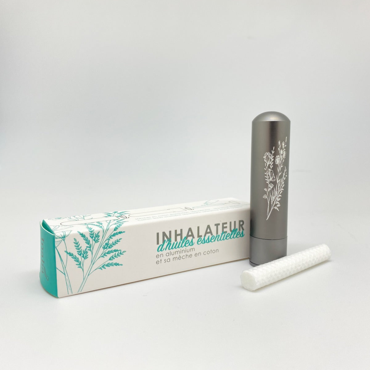 INHALATEURS GRIS/BLEU/ROSE