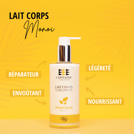 Lait Corps Bio Sublimant - Monoï Sacré