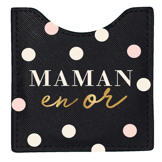 MIROIR MAMAN EN OR