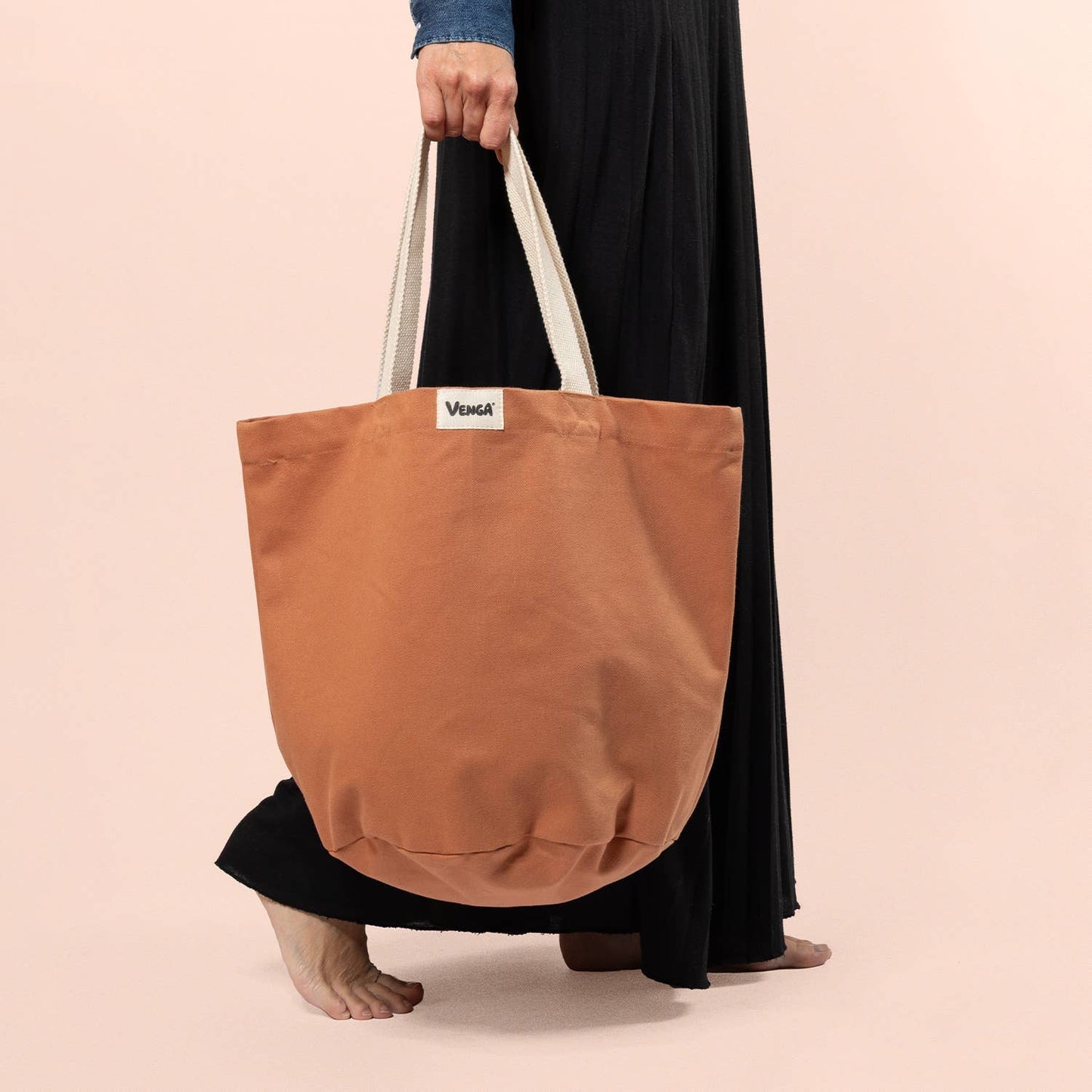 SAC CABAS EN COTON BIO - 4 COLORIS