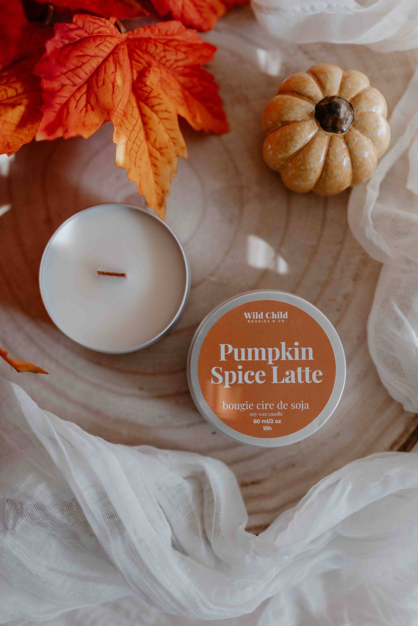 MINI BOUGIE PUMPKIN SPICE LATTE