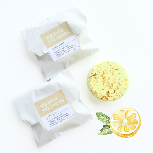 VAPEUR DE DOUCHE : CITRON & MENTHE