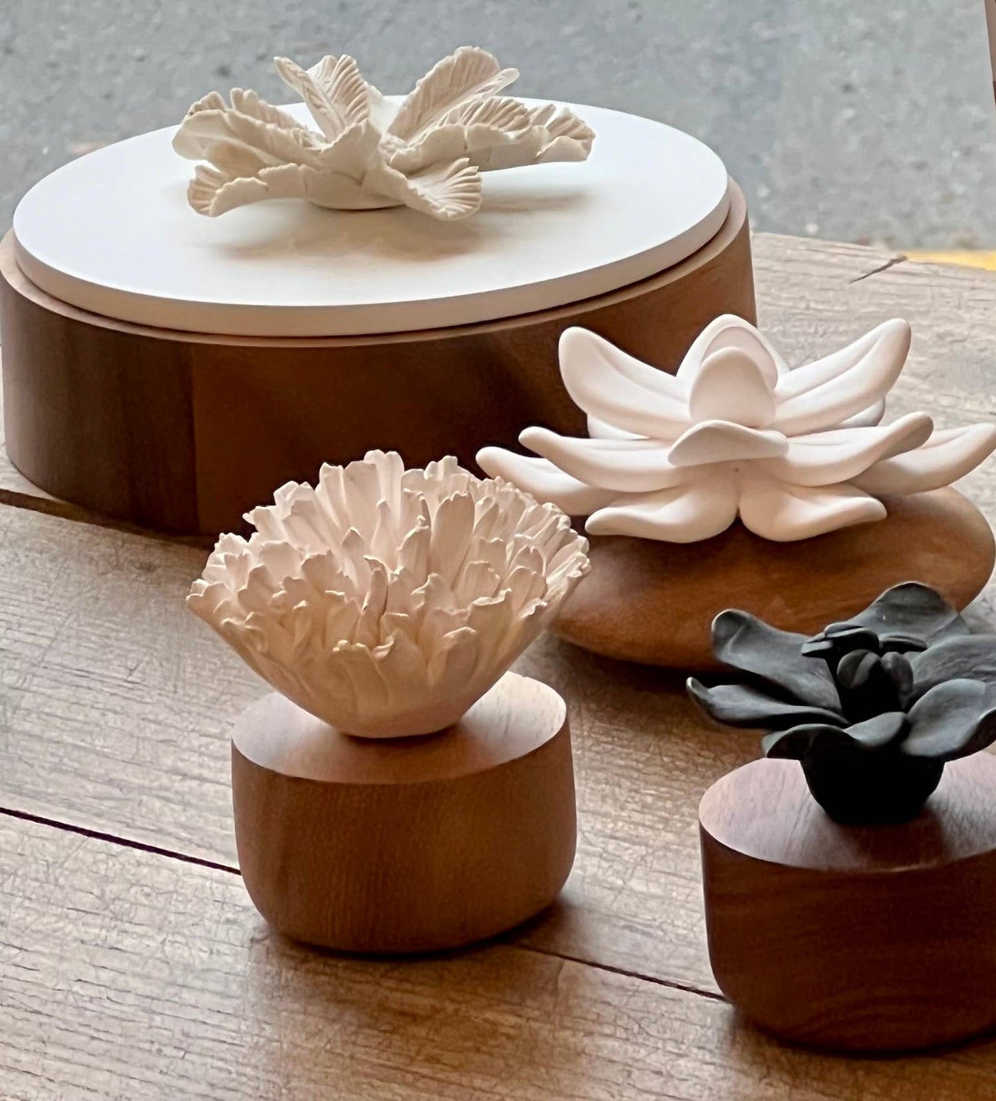 DIFFUSEUR DE PARFUM D'AMBIANCE - OEILLET DU JAPON BLANC