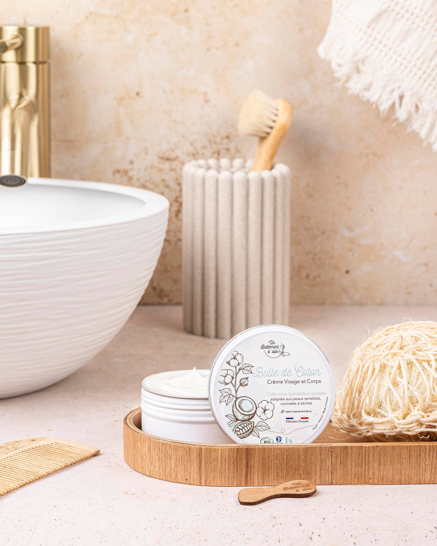 CRÈME VISAGE & CORPS BULLE DE COTON