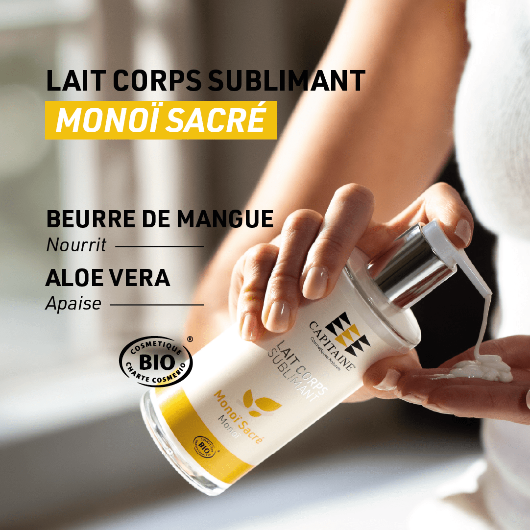Lait Corps Bio Sublimant - Monoï Sacré