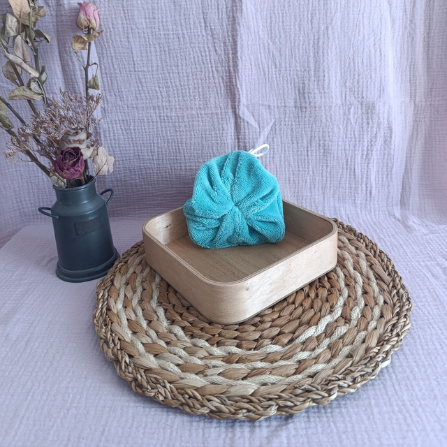FLEUR DE DOUCHE LAVABLE EN BAMBOU