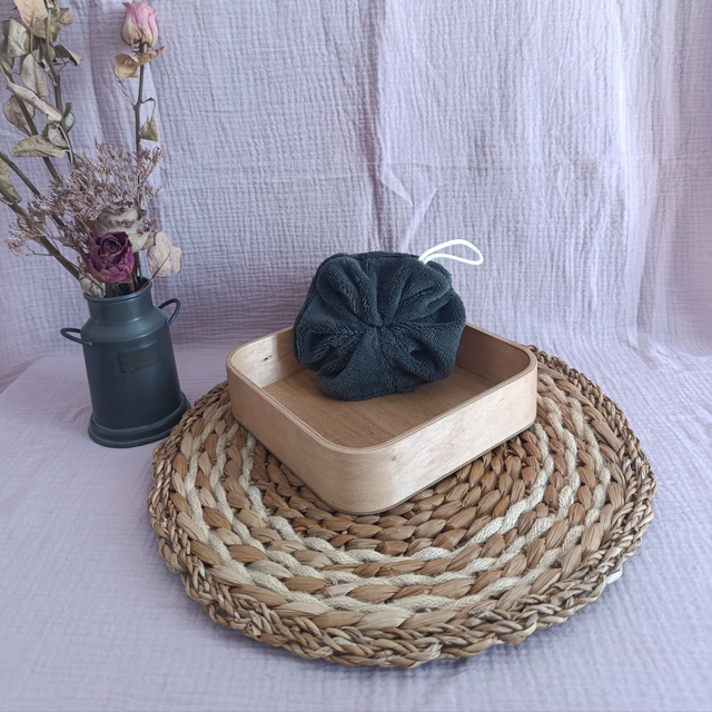 FLEUR DE DOUCHE LAVABLE EN BAMBOU