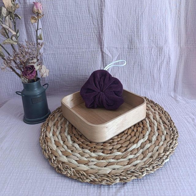 FLEUR DE DOUCHE LAVABLE EN BAMBOU
