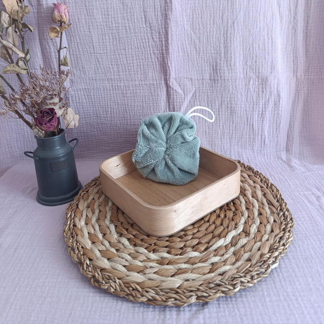 FLEUR DE DOUCHE LAVABLE EN BAMBOU