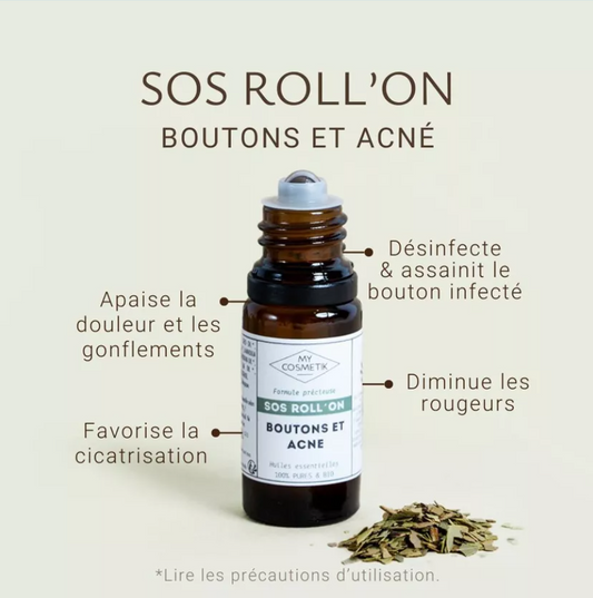SOS ROLL'ON : BOUTONS & ACNE