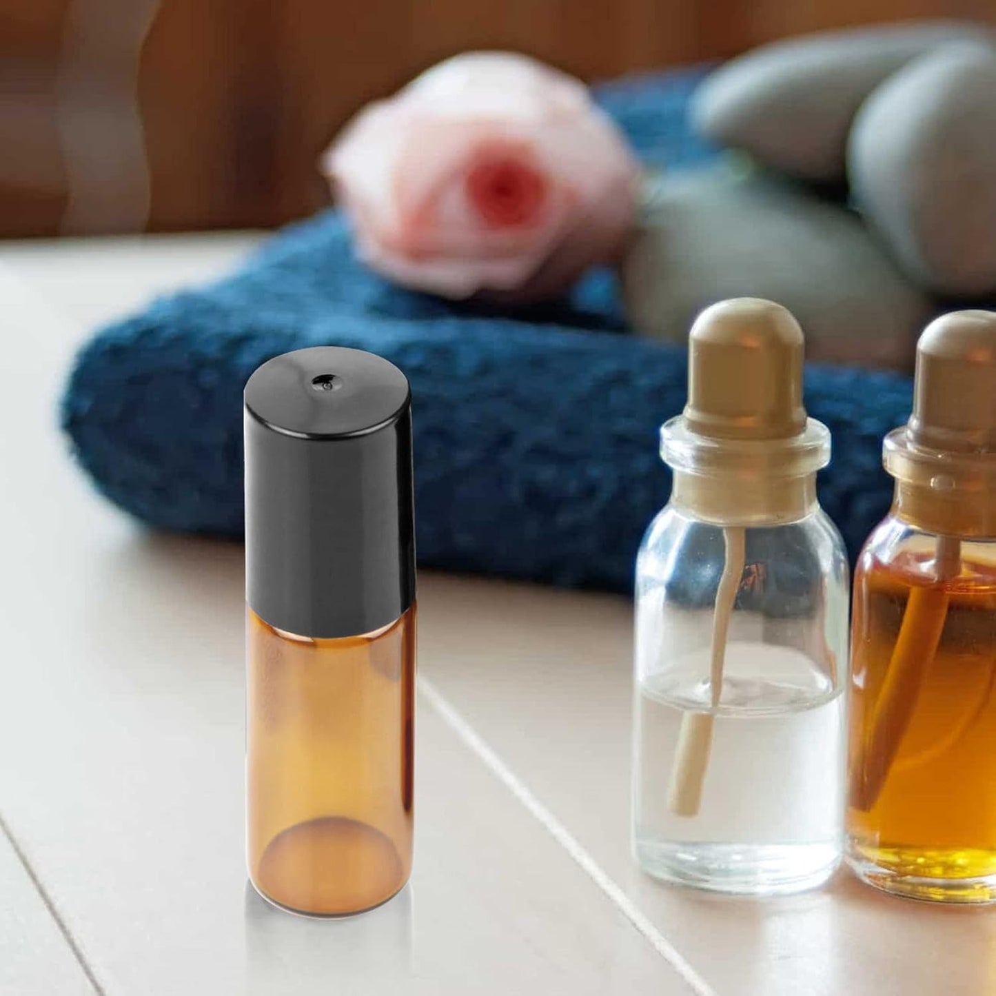 ROLL'ON VERRE AMBRE 5ML