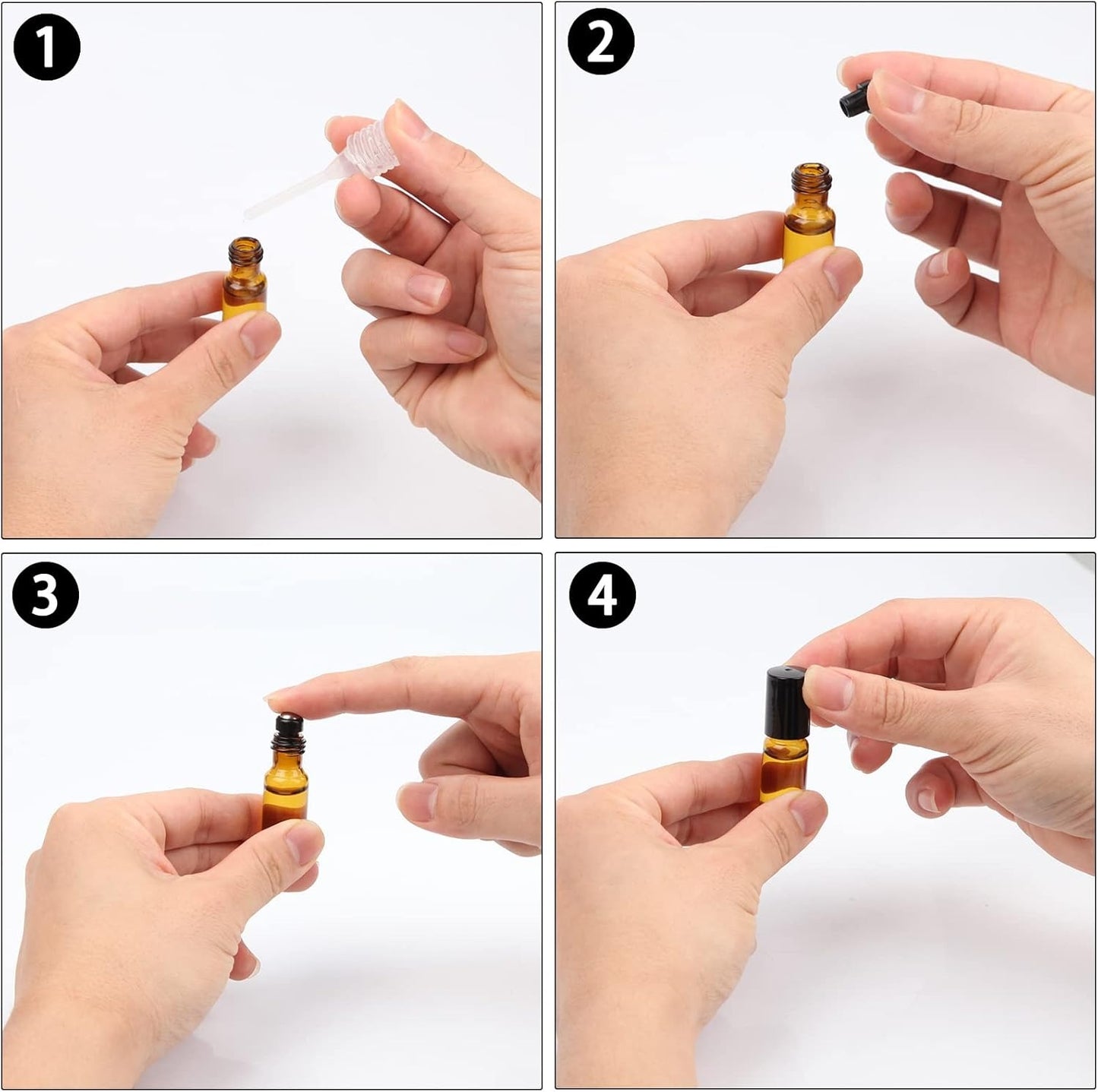 ROLL'ON VERRE AMBRE 5ML