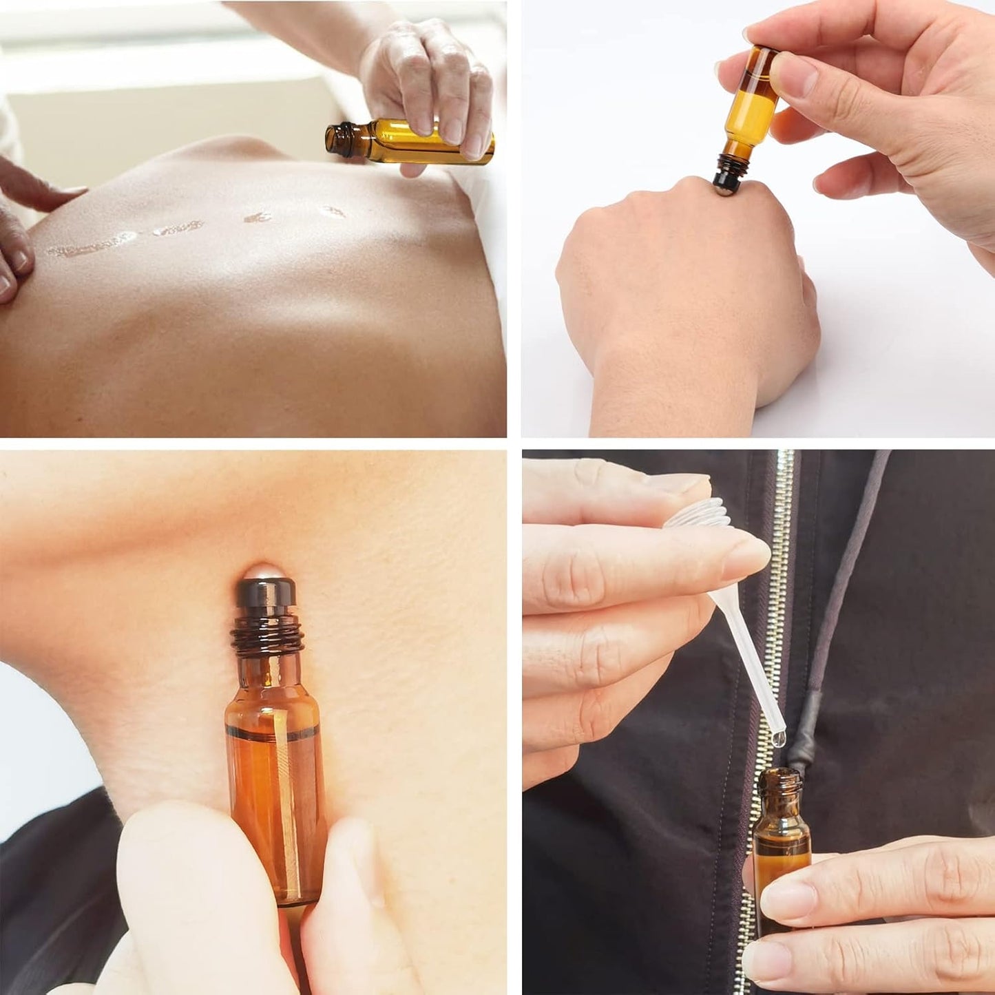 ROLL'ON VERRE AMBRE 5ML