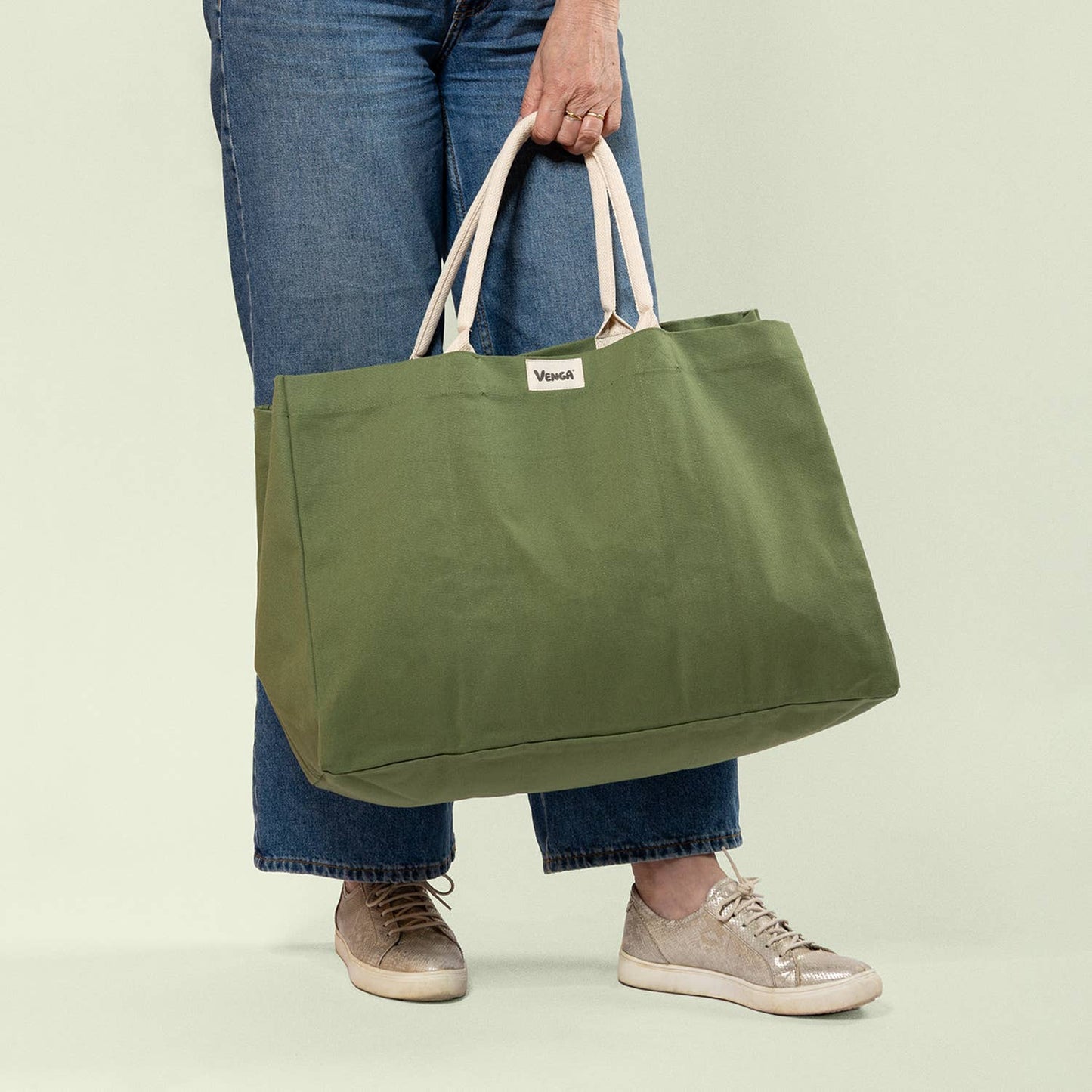 SAC CABAS EN COTON BIO - 4 COLORIS