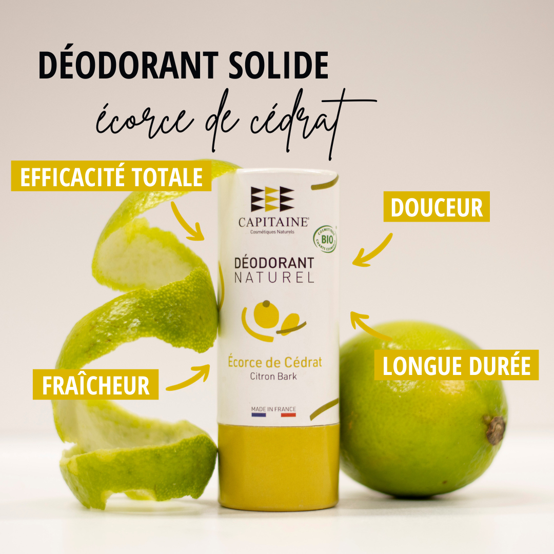 DEODORANT SOLIDE ECORCE DE CEDRAT