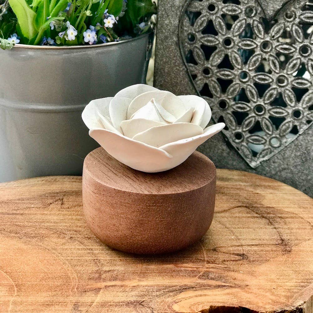 DIFFUSEUR DE PARFUM D'AMBIANCE - ROSE DU BENGALE BLANCHE